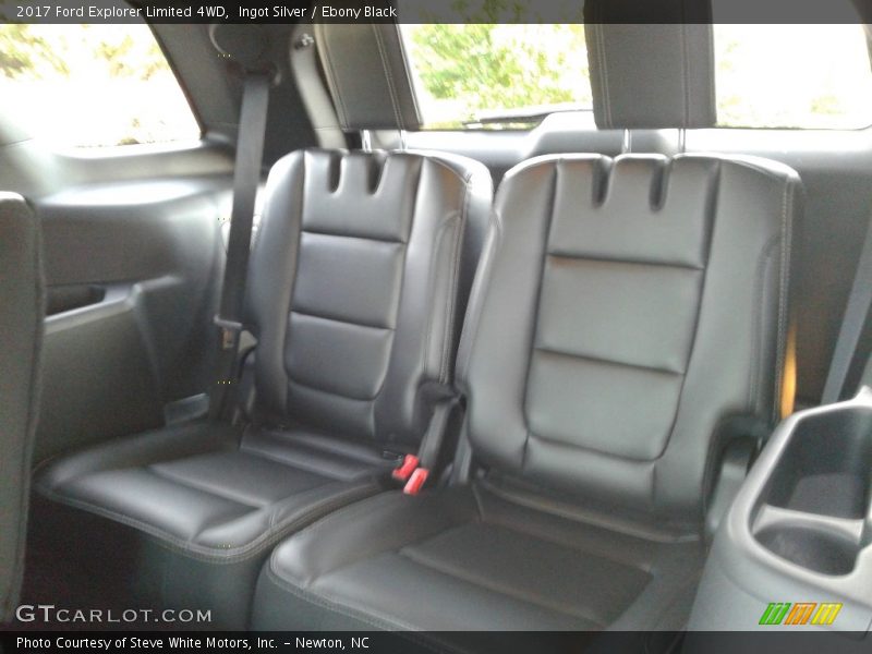 Ingot Silver / Ebony Black 2017 Ford Explorer Limited 4WD