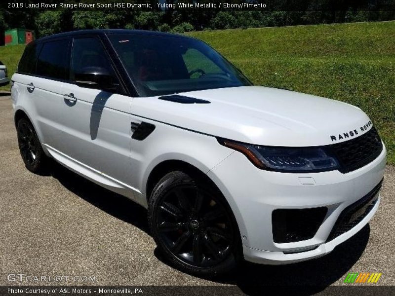 Yulong White Metallic / Ebony/Pimento 2018 Land Rover Range Rover Sport HSE Dynamic