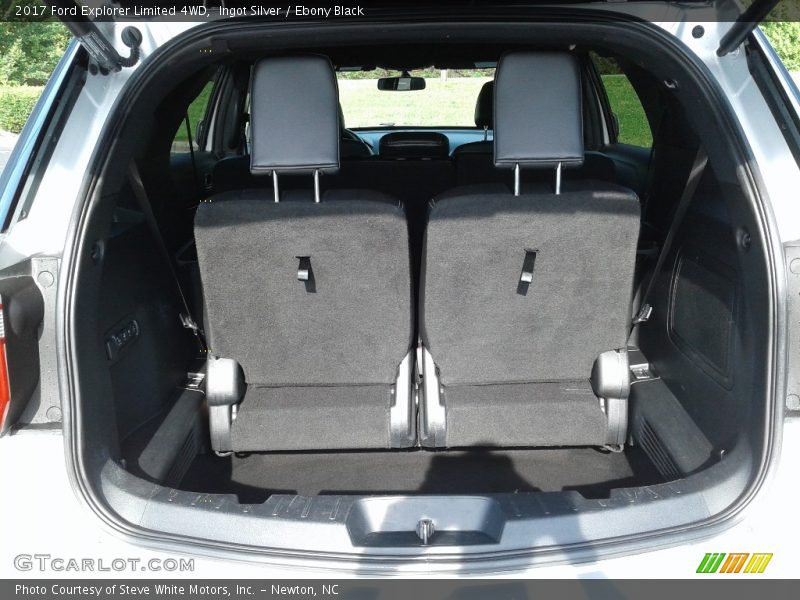 Ingot Silver / Ebony Black 2017 Ford Explorer Limited 4WD