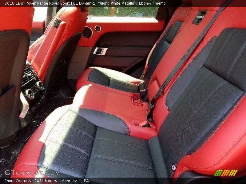 Rear Seat of 2018 Range Rover Sport HSE Dynamic