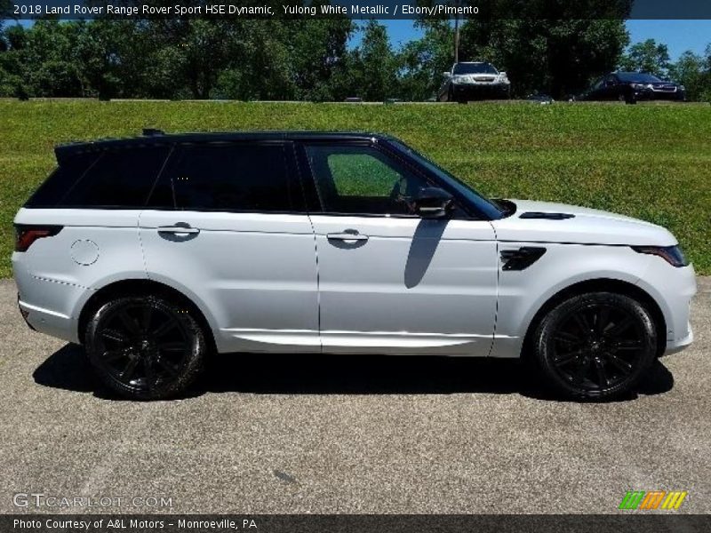 Yulong White Metallic / Ebony/Pimento 2018 Land Rover Range Rover Sport HSE Dynamic