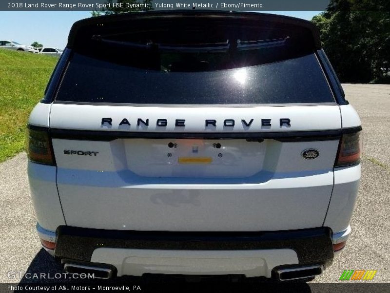 Yulong White Metallic / Ebony/Pimento 2018 Land Rover Range Rover Sport HSE Dynamic
