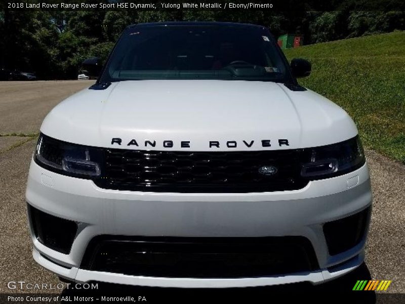 Yulong White Metallic / Ebony/Pimento 2018 Land Rover Range Rover Sport HSE Dynamic