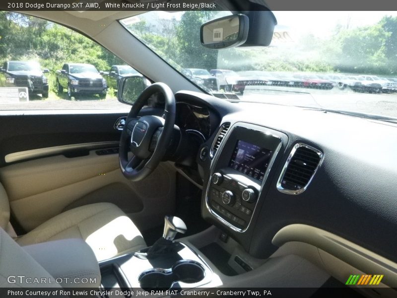 White Knuckle / Light Frost Beige/Black 2018 Dodge Durango SXT AWD