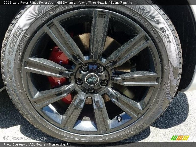 Yulong White Metallic / Ebony/Pimento 2018 Land Rover Range Rover Sport HSE Dynamic