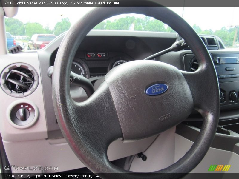 Oxford White / Medium Flint 2013 Ford E Series Van E250 Cargo