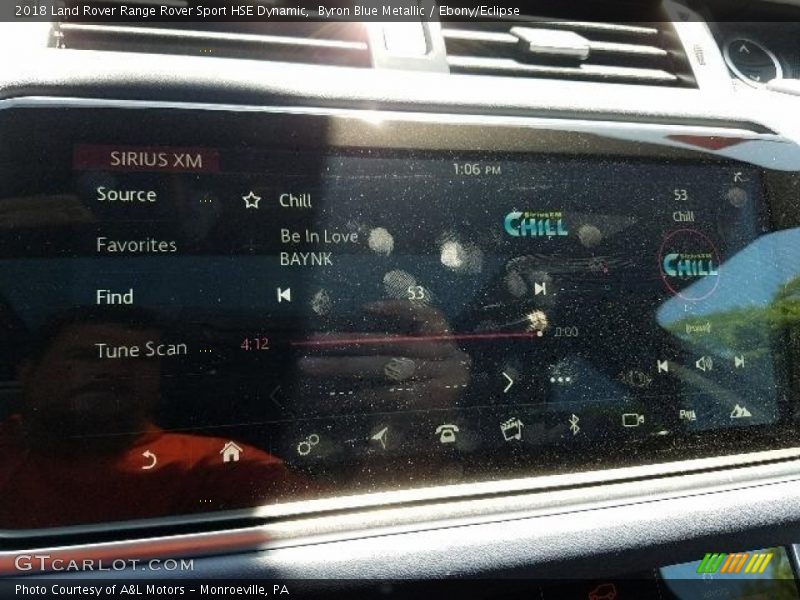 Byron Blue Metallic / Ebony/Eclipse 2018 Land Rover Range Rover Sport HSE Dynamic