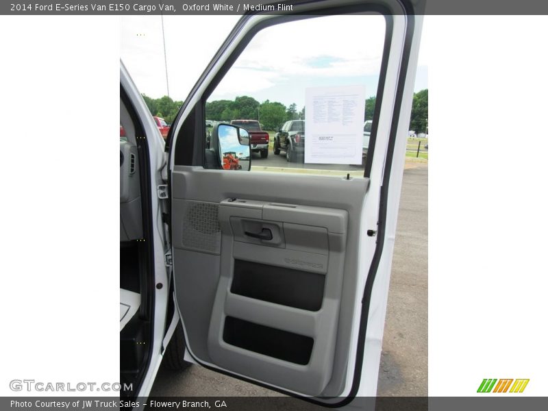 Oxford White / Medium Flint 2014 Ford E-Series Van E150 Cargo Van
