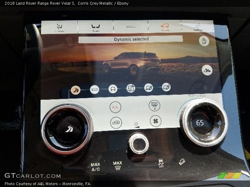 Corris Grey Metallic / Ebony 2018 Land Rover Range Rover Velar S
