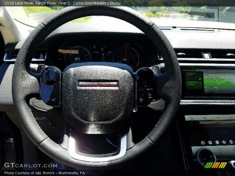 Corris Grey Metallic / Ebony 2018 Land Rover Range Rover Velar S