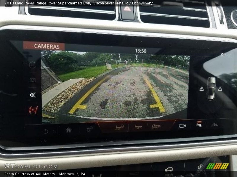 Silicon Silver Metallic / Ebony/Ivory 2018 Land Rover Range Rover Supercharged LWB