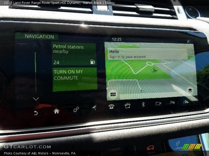 Narvik Black / Ebony 2018 Land Rover Range Rover Sport HSE Dynamic