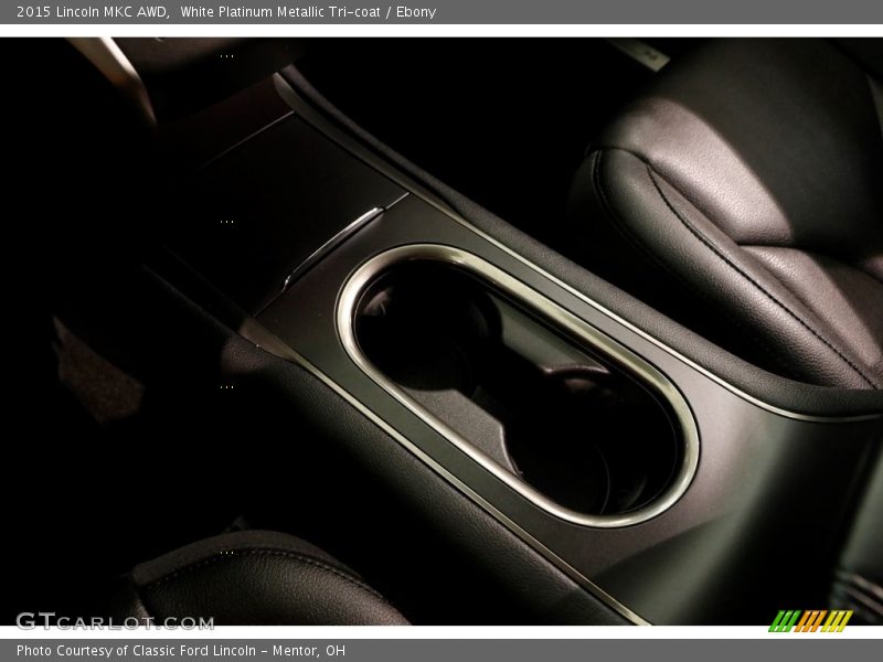White Platinum Metallic Tri-coat / Ebony 2015 Lincoln MKC AWD