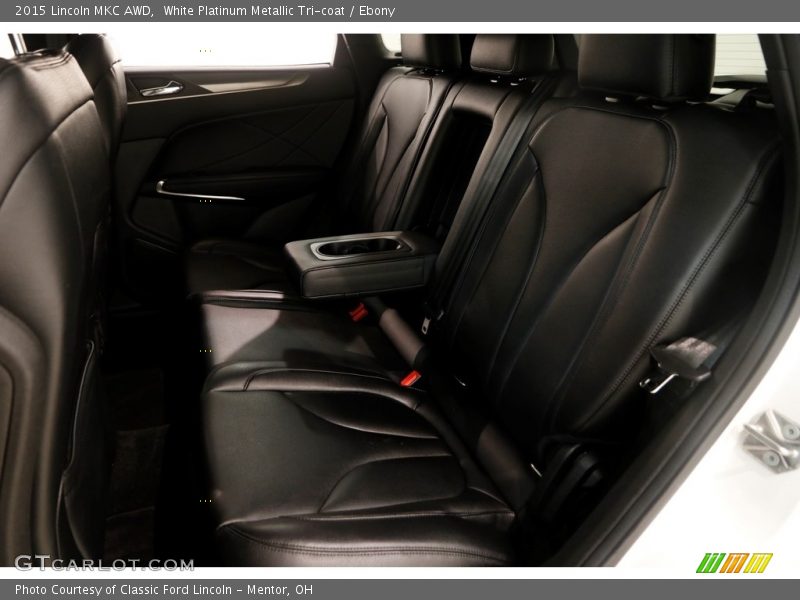 White Platinum Metallic Tri-coat / Ebony 2015 Lincoln MKC AWD