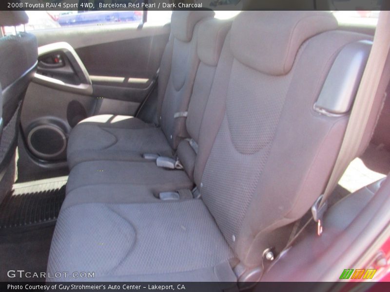 Barcelona Red Pearl / Dark Charcoal 2008 Toyota RAV4 Sport 4WD
