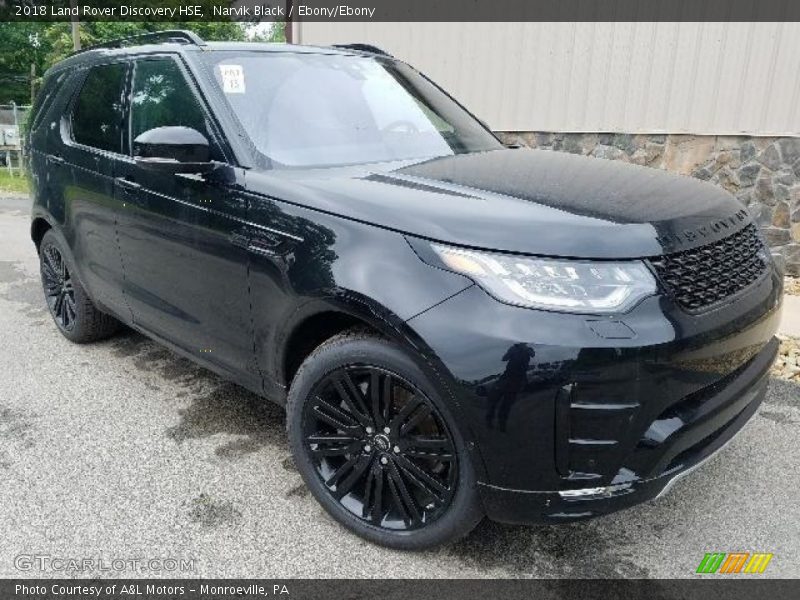 Narvik Black / Ebony/Ebony 2018 Land Rover Discovery HSE