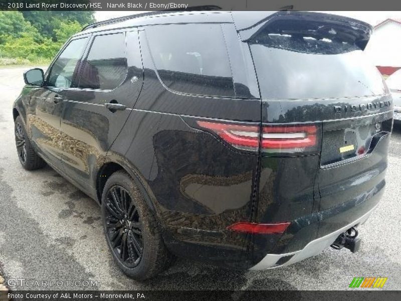 Narvik Black / Ebony/Ebony 2018 Land Rover Discovery HSE