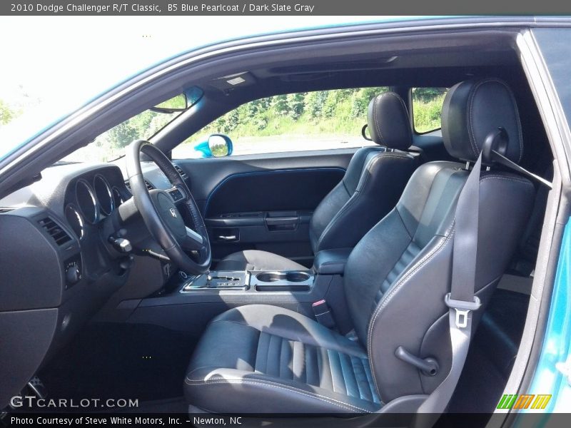 B5 Blue Pearlcoat / Dark Slate Gray 2010 Dodge Challenger R/T Classic