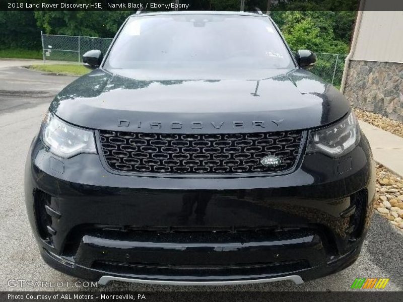 Narvik Black / Ebony/Ebony 2018 Land Rover Discovery HSE
