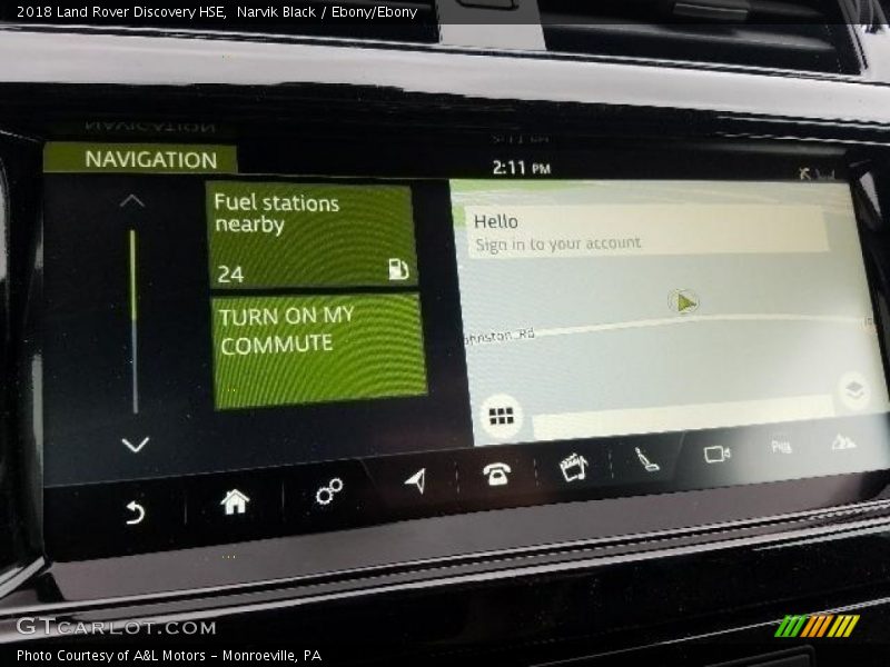 Narvik Black / Ebony/Ebony 2018 Land Rover Discovery HSE