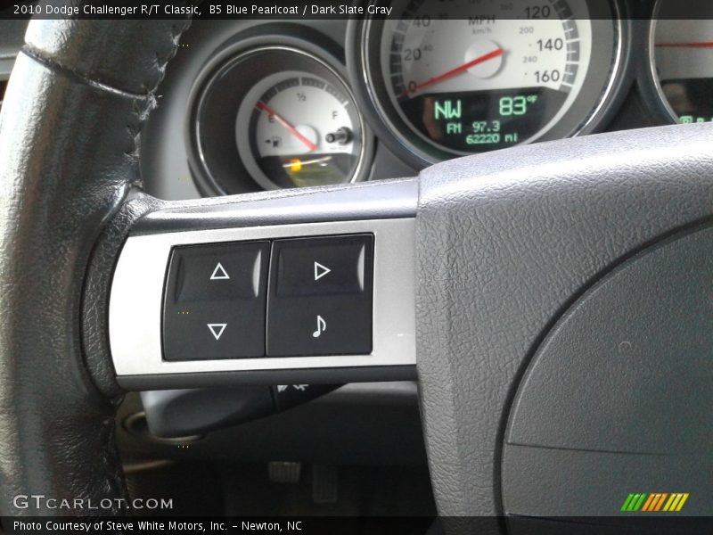 B5 Blue Pearlcoat / Dark Slate Gray 2010 Dodge Challenger R/T Classic