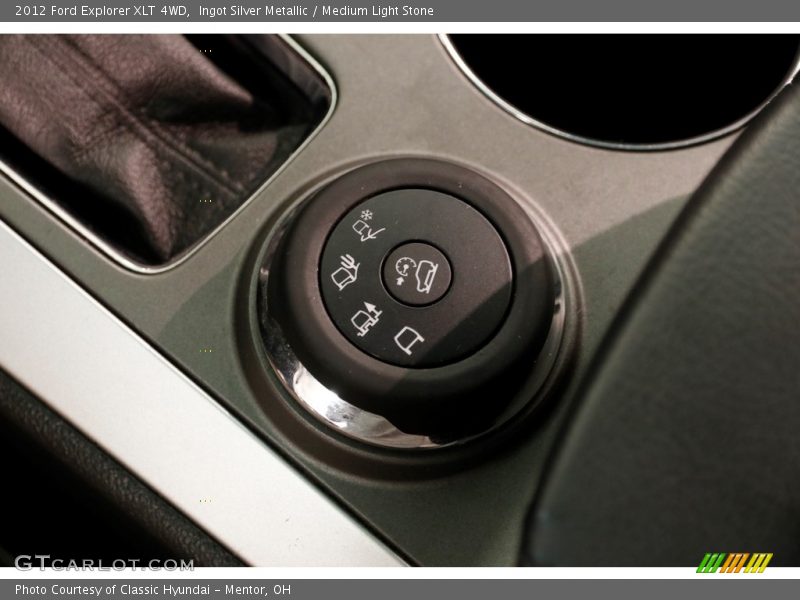 Ingot Silver Metallic / Medium Light Stone 2012 Ford Explorer XLT 4WD