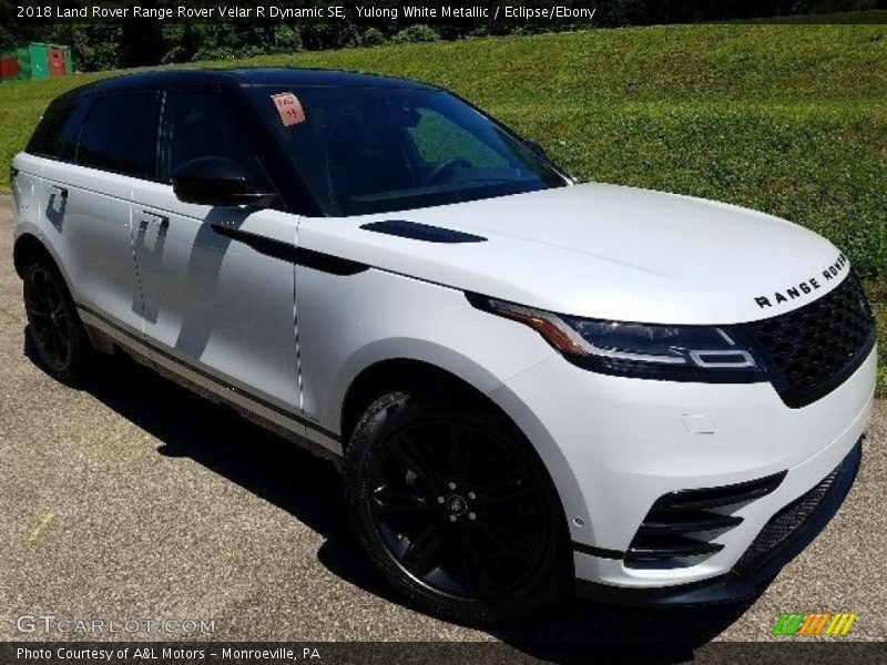 Yulong White Metallic / Eclipse/Ebony 2018 Land Rover Range Rover Velar R Dynamic SE