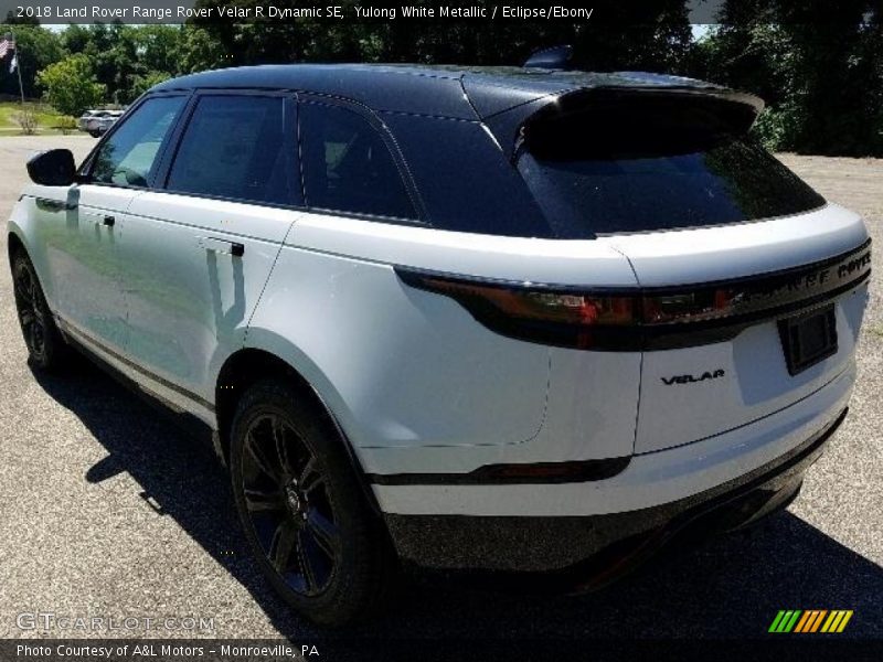 Yulong White Metallic / Eclipse/Ebony 2018 Land Rover Range Rover Velar R Dynamic SE