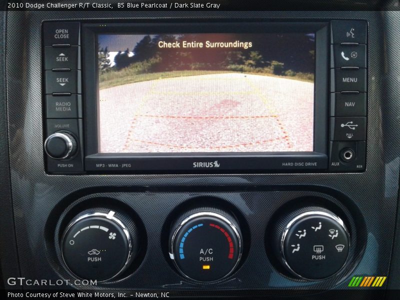 B5 Blue Pearlcoat / Dark Slate Gray 2010 Dodge Challenger R/T Classic