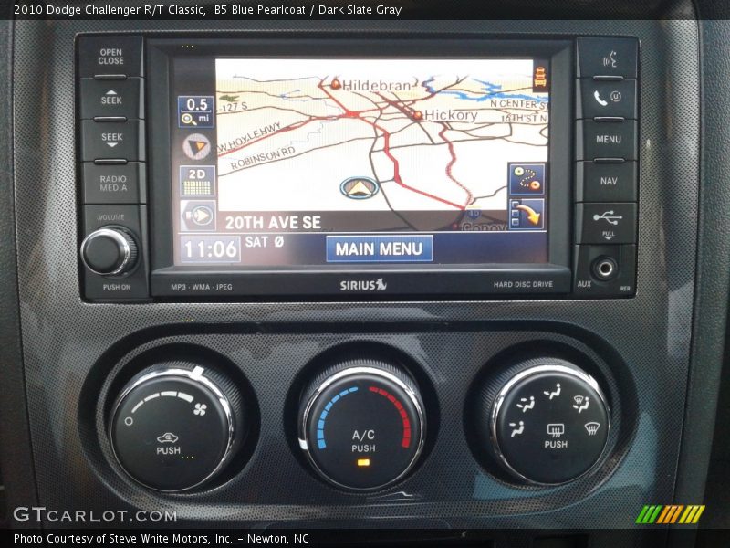 B5 Blue Pearlcoat / Dark Slate Gray 2010 Dodge Challenger R/T Classic