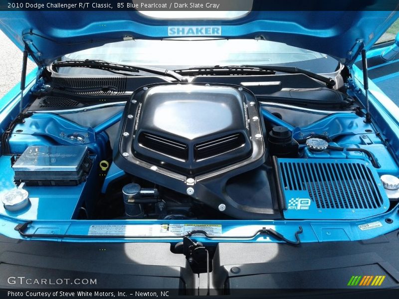 B5 Blue Pearlcoat / Dark Slate Gray 2010 Dodge Challenger R/T Classic