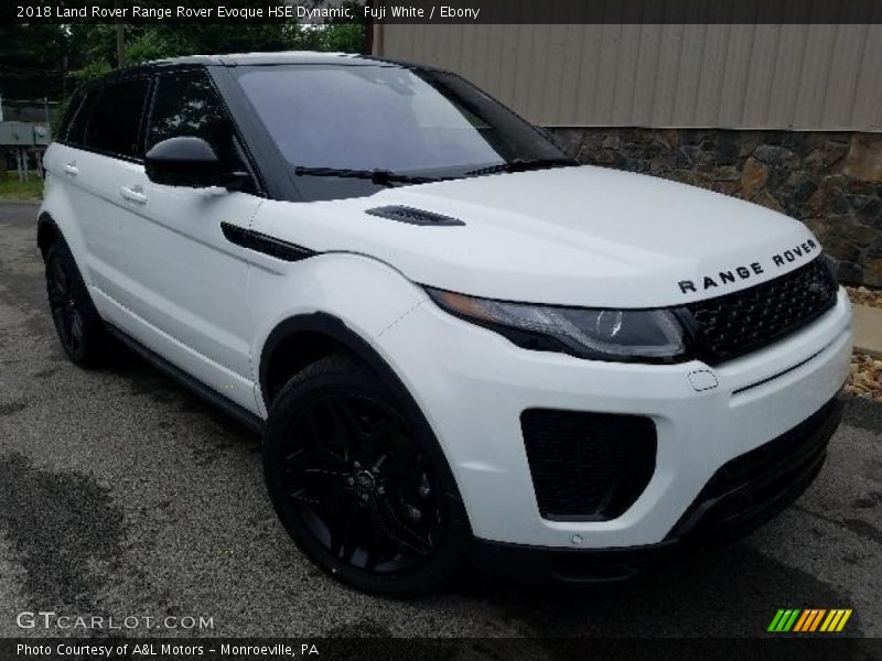 Fuji White / Ebony 2018 Land Rover Range Rover Evoque HSE Dynamic