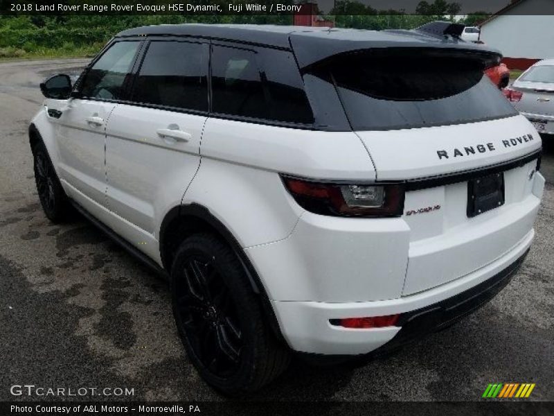 Fuji White / Ebony 2018 Land Rover Range Rover Evoque HSE Dynamic