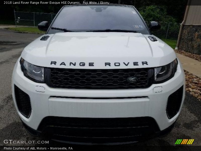 Fuji White / Ebony 2018 Land Rover Range Rover Evoque HSE Dynamic