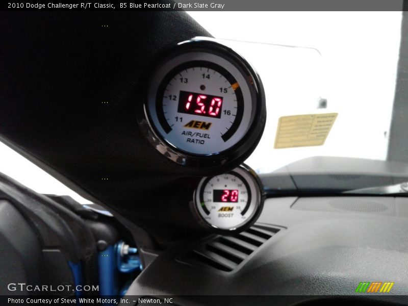 B5 Blue Pearlcoat / Dark Slate Gray 2010 Dodge Challenger R/T Classic