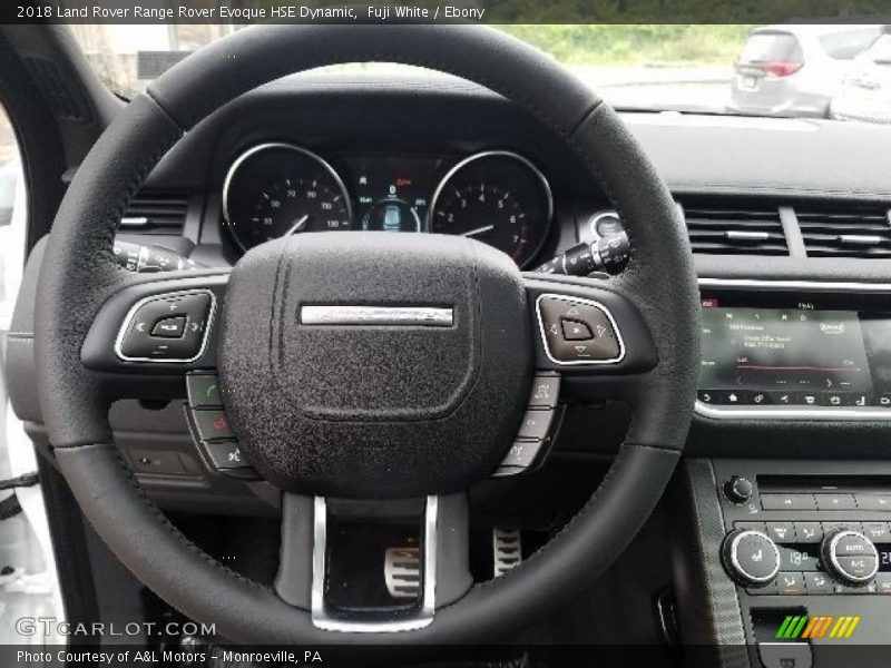 Fuji White / Ebony 2018 Land Rover Range Rover Evoque HSE Dynamic