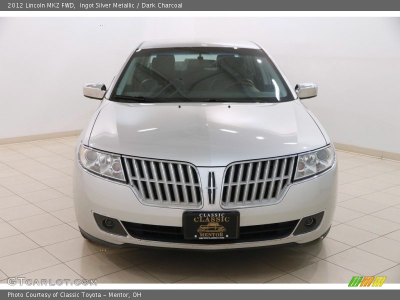 Ingot Silver Metallic / Dark Charcoal 2012 Lincoln MKZ FWD