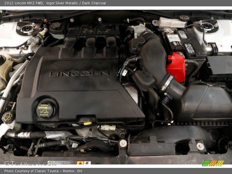 Ingot Silver Metallic / Dark Charcoal 2012 Lincoln MKZ FWD