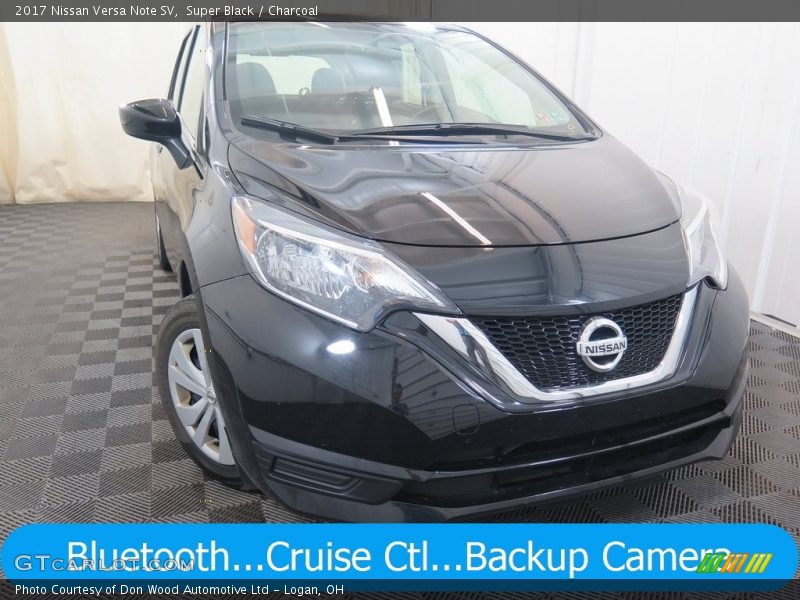 Super Black / Charcoal 2017 Nissan Versa Note SV
