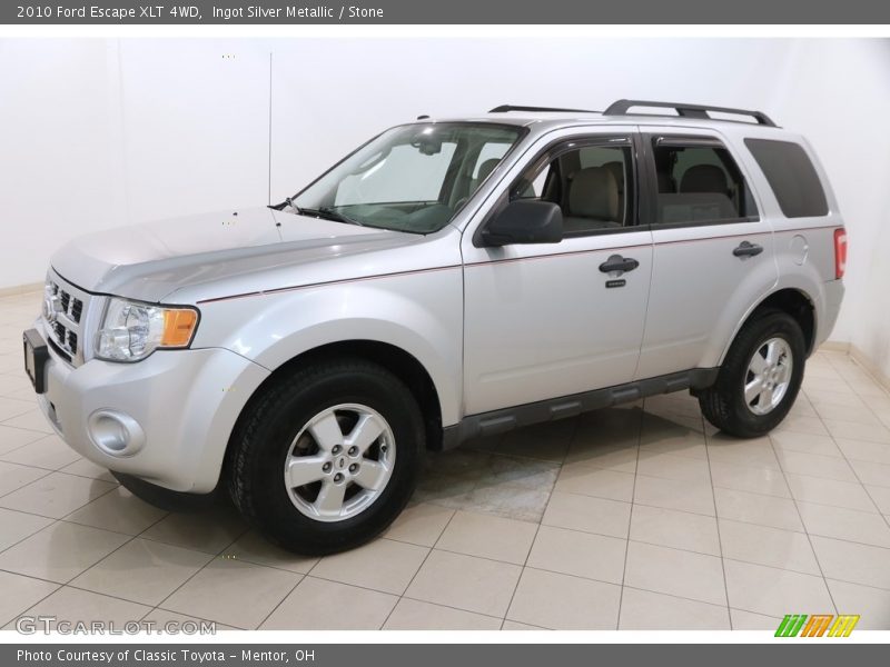 Ingot Silver Metallic / Stone 2010 Ford Escape XLT 4WD