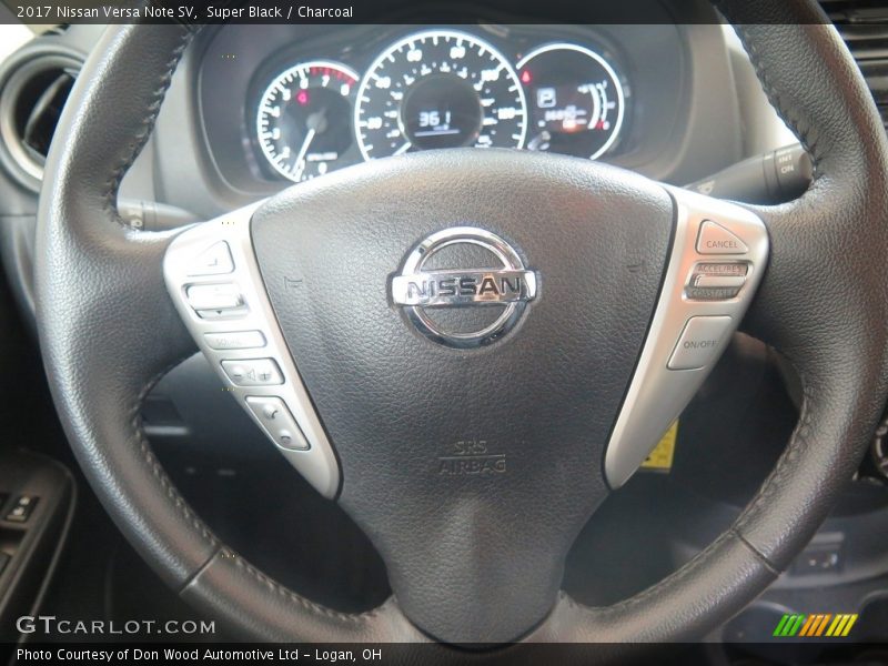 Super Black / Charcoal 2017 Nissan Versa Note SV