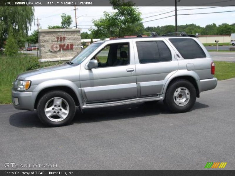 Titanium Metallic / Graphite 2001 Infiniti QX4 4x4
