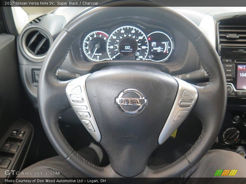 Super Black / Charcoal 2017 Nissan Versa Note SV