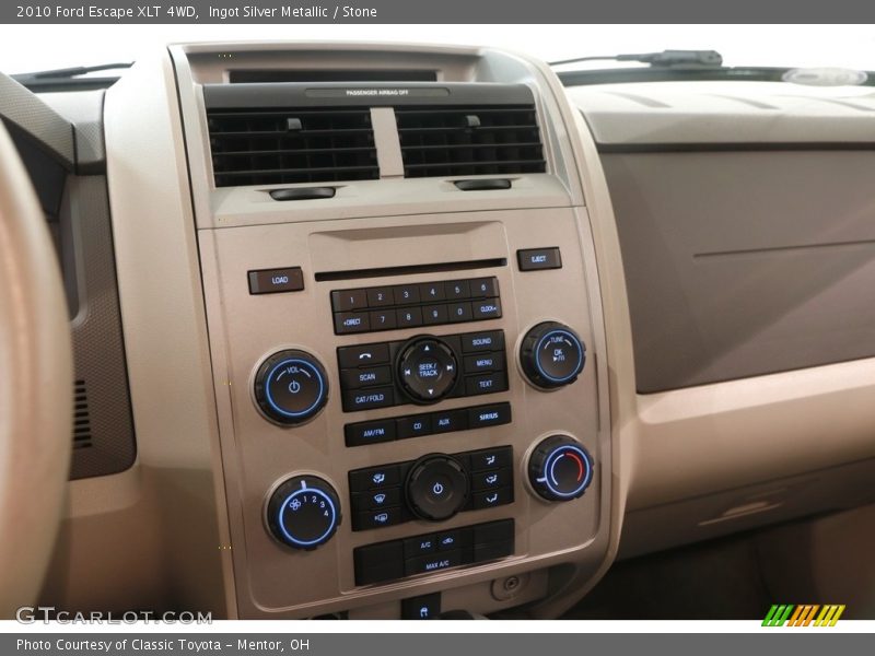 Ingot Silver Metallic / Stone 2010 Ford Escape XLT 4WD