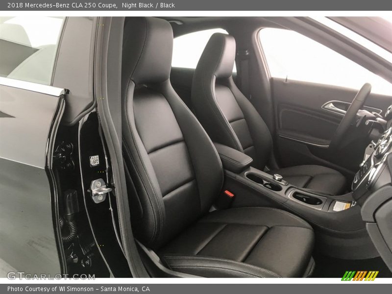 Night Black / Black 2018 Mercedes-Benz CLA 250 Coupe