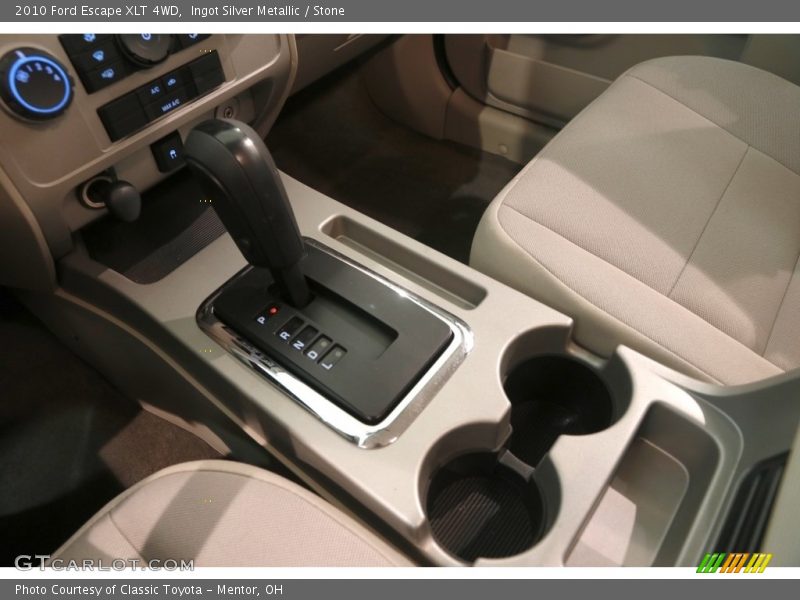 Ingot Silver Metallic / Stone 2010 Ford Escape XLT 4WD