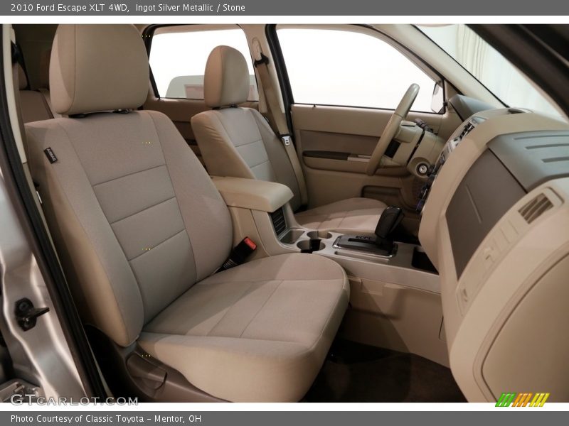 Ingot Silver Metallic / Stone 2010 Ford Escape XLT 4WD