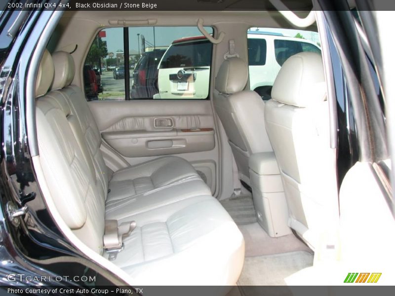 Black Obsidian / Stone Beige 2002 Infiniti QX4 4x4