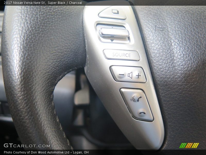 Super Black / Charcoal 2017 Nissan Versa Note SV