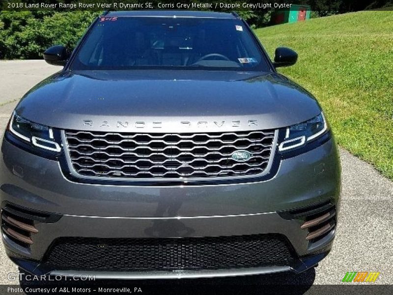 Corris Grey Metallic / Dapple Grey/Light Oyster 2018 Land Rover Range Rover Velar R Dynamic SE
